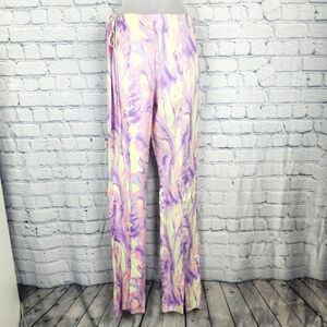 NWT Zara Size S Tie Dye Flare Leg Pants